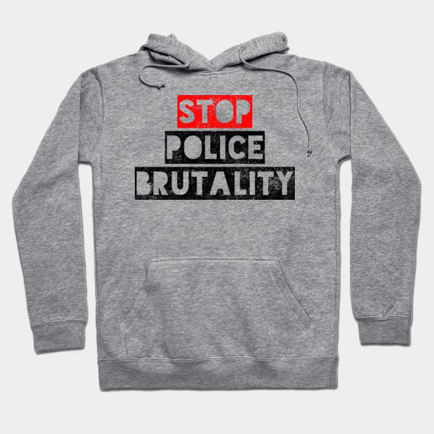 Stop Police Brutality Hoodie by Worldengine